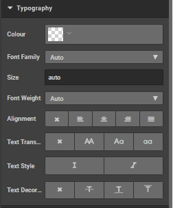 cms Typography